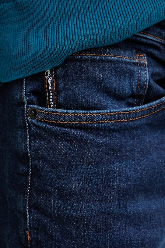 Odzież Pepe Jeans jeansy PM2083996FA granatowy