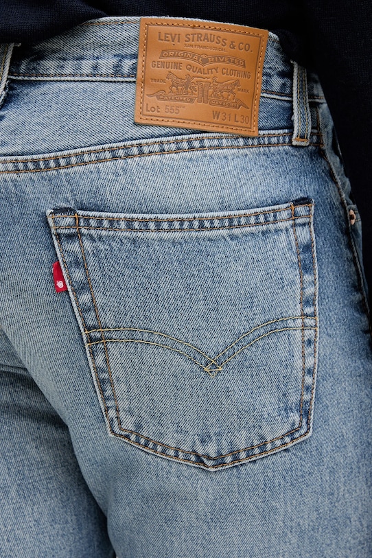 Džíny Levi's 555™ RELAXED STRAIGHT modrá 000LO.0004