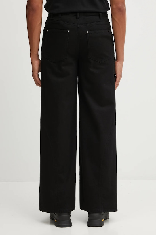 Odzież Heliot Emil jeansy AW25.M.10.189.BLK01.CO czarny