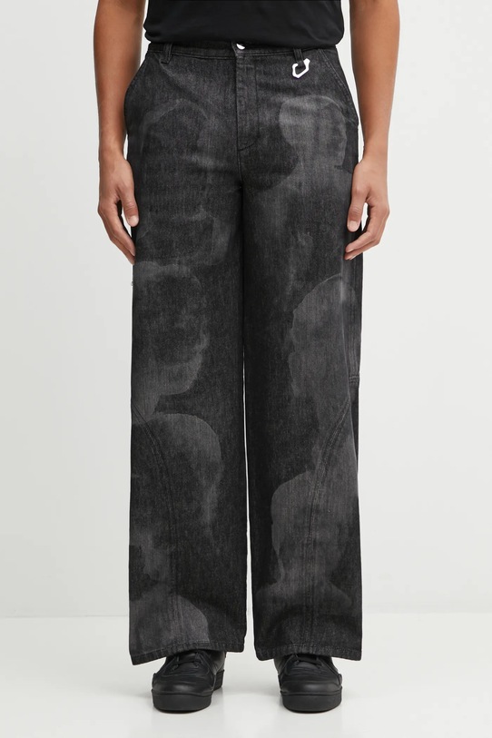 Heliot Emil jeansy czarny AW25.M.10.189.BLK01.LSR