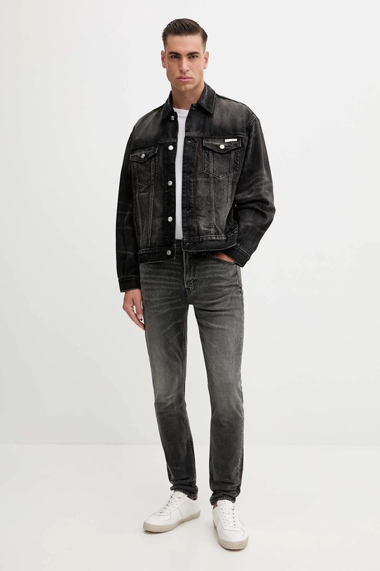 Rifle Calvin Klein Jeans LV04RD702G sivá NC25