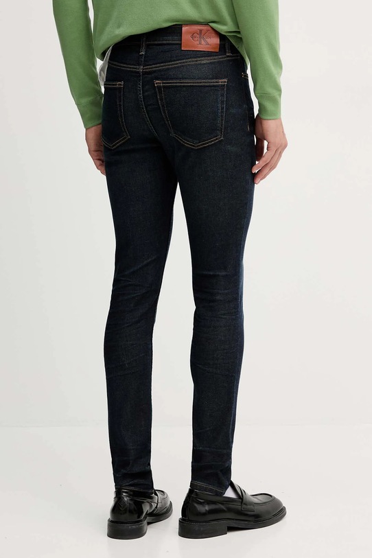 Odzież Calvin Klein Jeans jeansy LV04RD718G granatowy