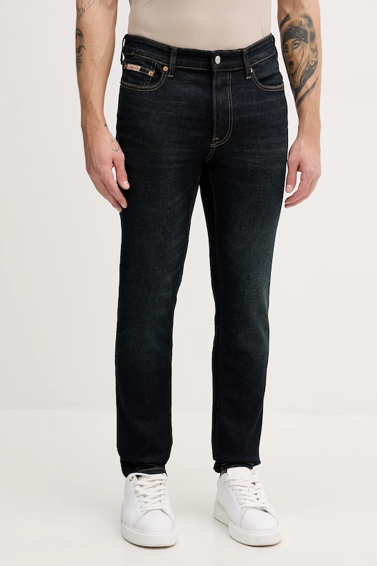 Calvin Klein Jeans jeansy granatowy LV04RD718G