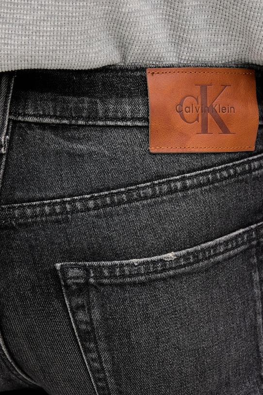 Rifle Calvin Klein Jeans čierna LV04RD720G