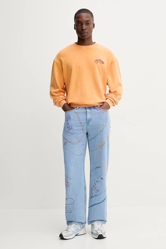 Desigual jeansy PAU 25WMDD01 niebieski AW25