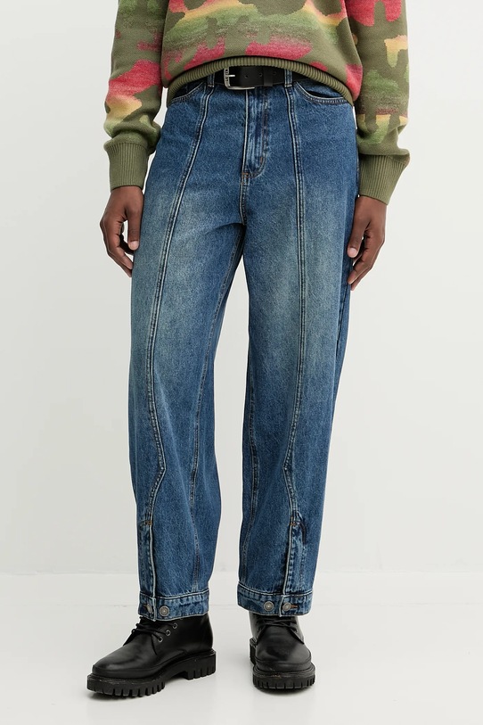 Desigual jeansy NAPOLE niebieski 25WMDD02