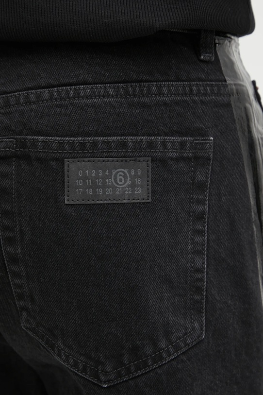 MM6 Maison Margiela jeansy czarny SH2LA0035.S30743.972