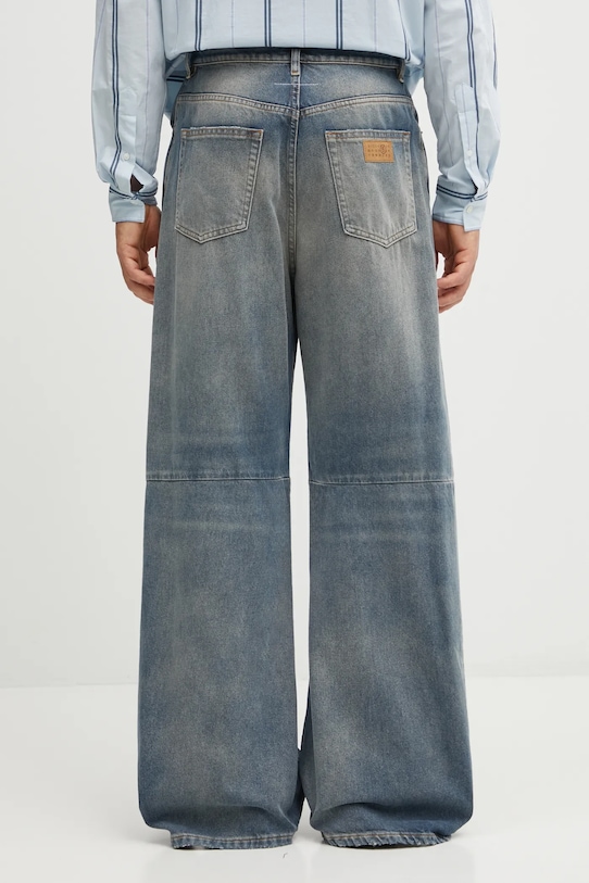 Odzież MM6 Maison Margiela jeansy SH2LA0039.M30017.965 niebieski
