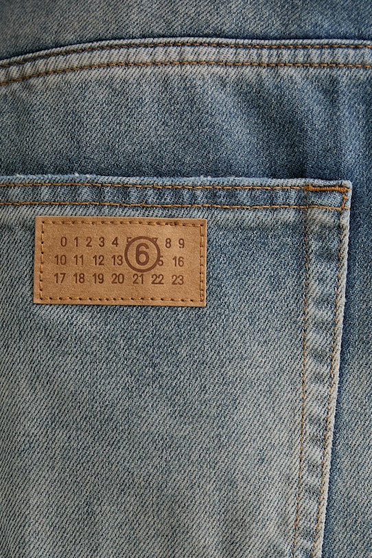 MM6 Maison Margiela jeansy niebieski SH2LA0039.M30017.965