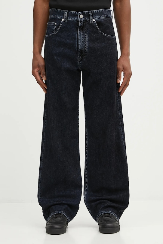MM6 Maison Margiela jeansy granatowy SH2LA0042.M30039.900