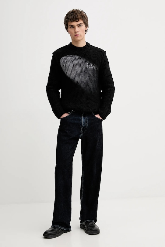 Rifle MM6 Maison Margiela SH2LA0042.M30039.900 tmavomodrá AW25