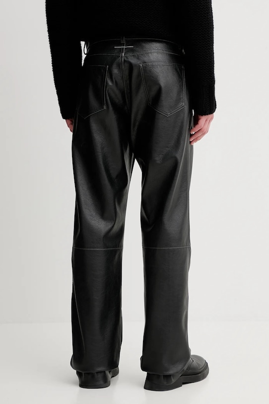 Odzież MM6 Maison Margiela spodnie SH2LA0045.M35455.900 czarny