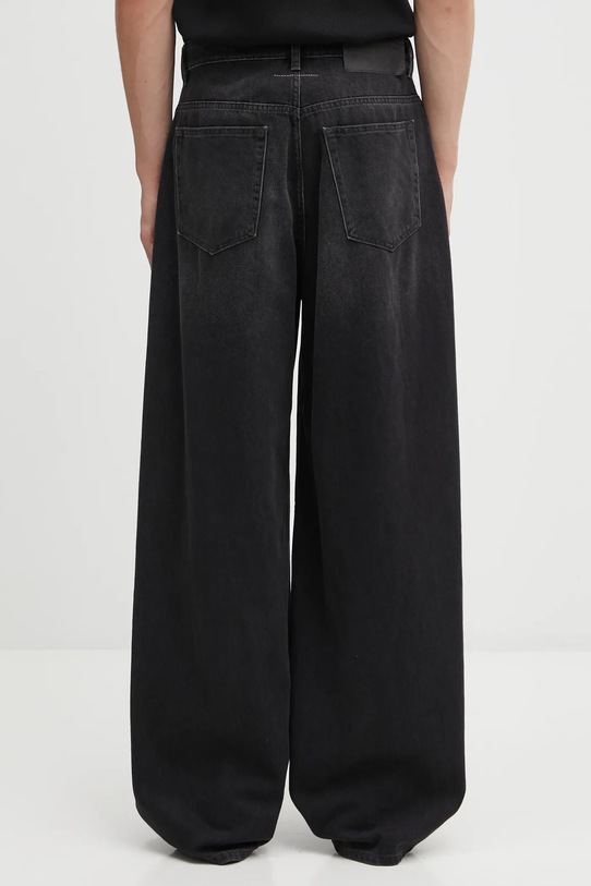 Odzież MM6 Maison Margiela jeansy SH0LA0011.M30011.966 czarny