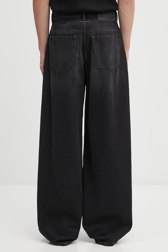 Odzież MM6 Maison Margiela jeansy SH0LA0011.M30011.966 czarny