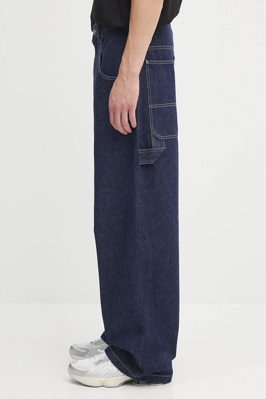 VETEMENTS jeansy Hip-Hop UH76DP250N granatowy AW25