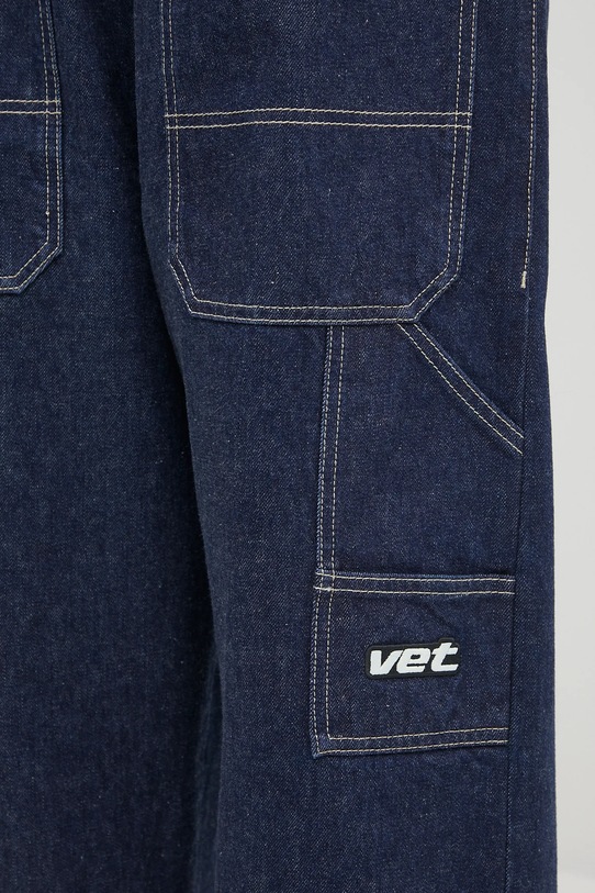 VETEMENTS jeansy Hip-Hop granatowy UH76DP250N