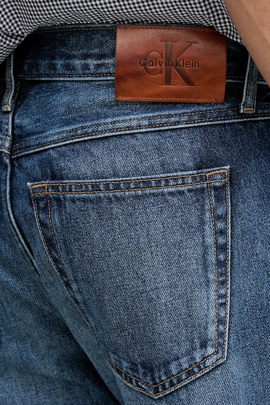 Calvin Klein Jeans jeansy LV04RD722G niebieski