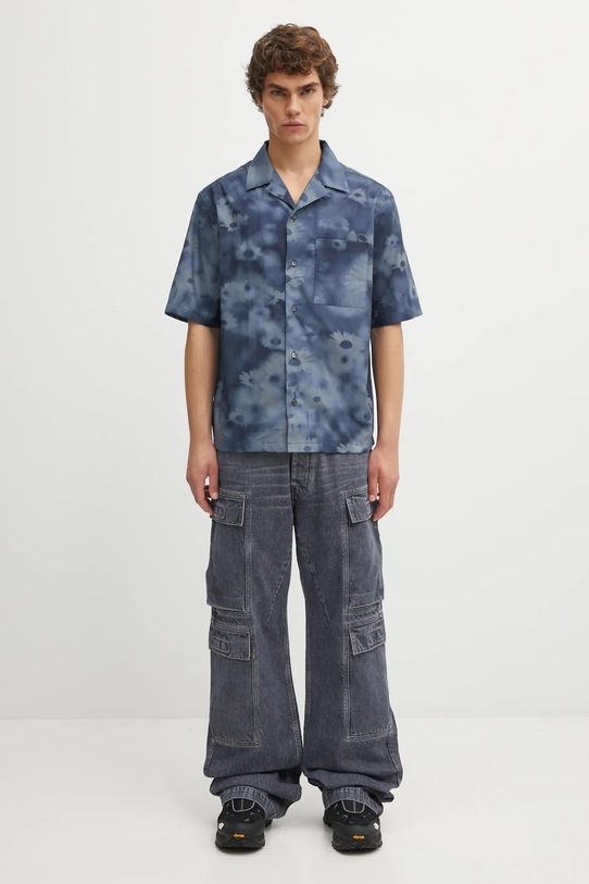 Traperice Rick Owens DRKSHDW Double Cargo DU02E7361.DGY plava