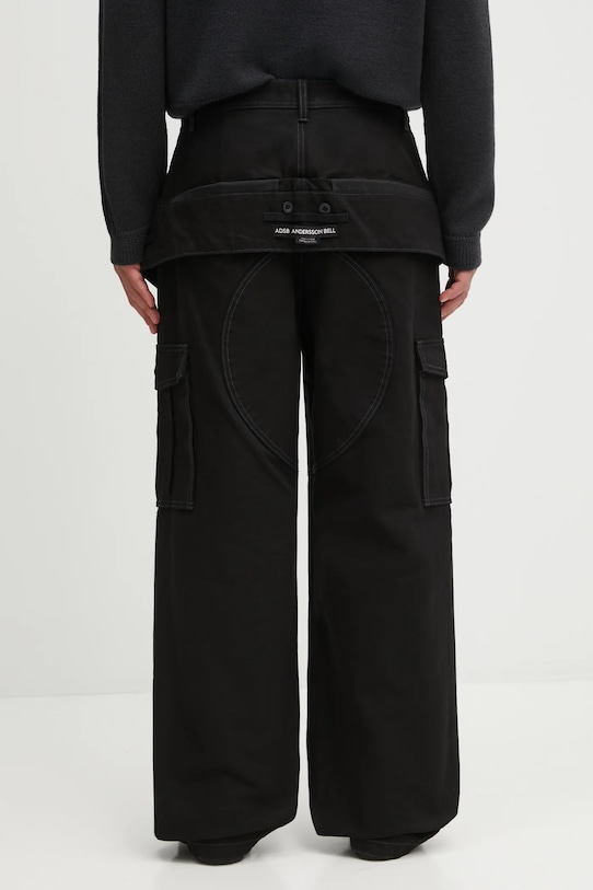 Одежда Джинсы Andersson Bell Double Waist Work Wide-Leg apa834u чёрный