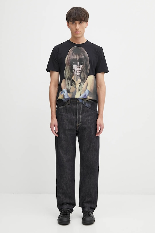 Visvim jeansy social sculpture 125105005002 granatowy