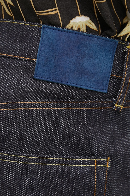 Visvim jeansy social sculpture 125105005004 granatowy