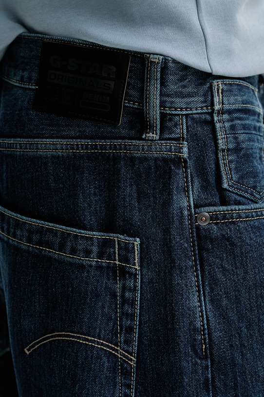 G-Star jeansy 0 granatowy D27736.D577