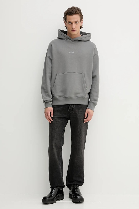 Hugo Blue jeansy 50547125 szary AW25