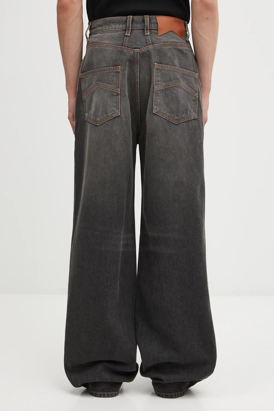 Odzież RHUDE jeansy Wide Leg Traxedo RHFW25DP01012 szary