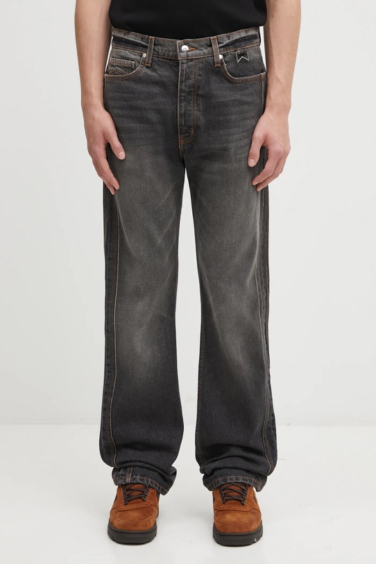 RHUDE jeansy 90s Traxedo szary RHFW25DP02012