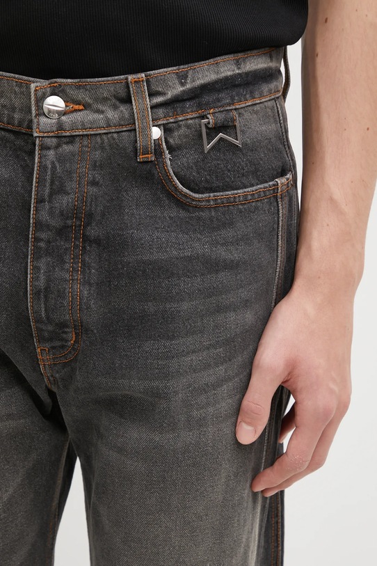 RHUDE jeansy 90s Traxedo szary RHFW25DP02012