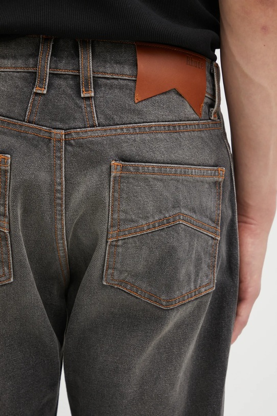 RHUDE jeansy 90s Traxedo RHFW25DP02012 szary