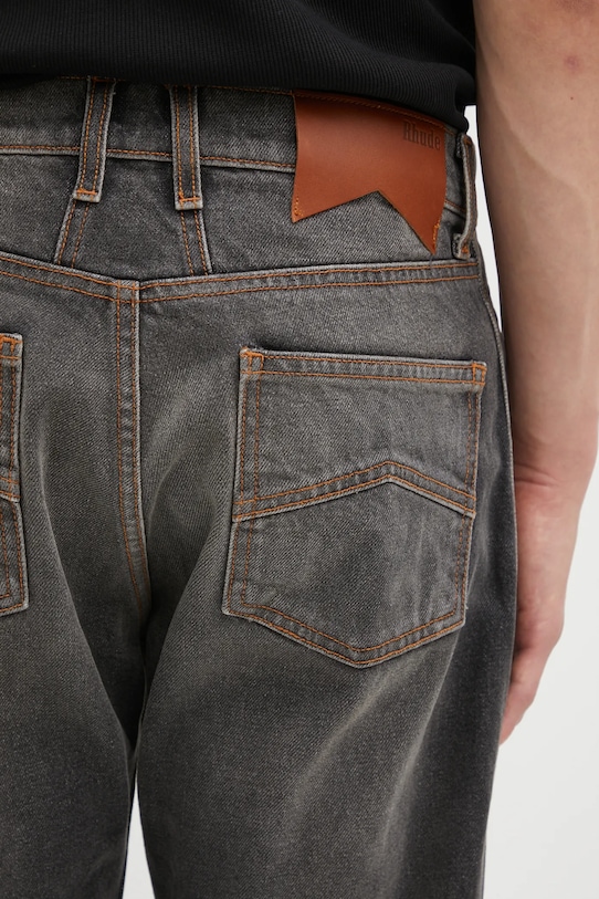 Džíny RHUDE 90s Traxedo RHFW25DP02012 šedá