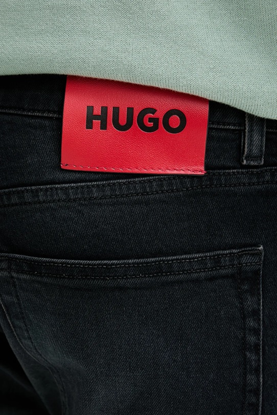 HUGO jeansy granatowy 50547251