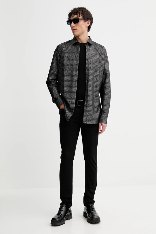 HUGO jeansy 50547253 czarny AW25