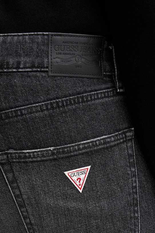 Τζιν παντελόνι Guess Jeans μαύρο M5BA1C.D5LW3