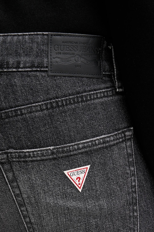 Τζιν παντελόνι Guess Jeans μαύρο M5BA1C.D5LW3