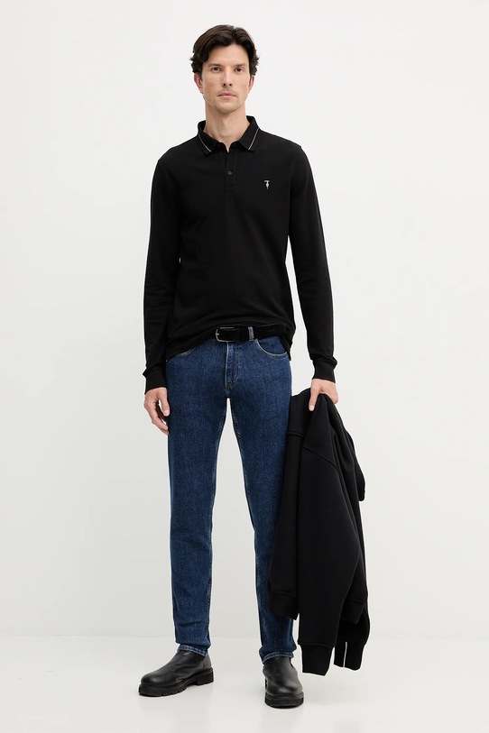 Trussardi jeansy P407H104789N granatowy AW25
