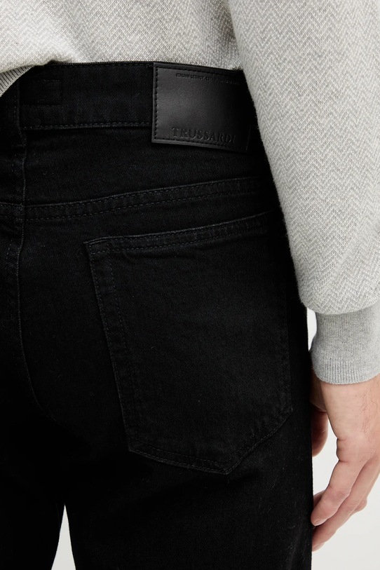Trussardi jeansy czarny P407H604791N
