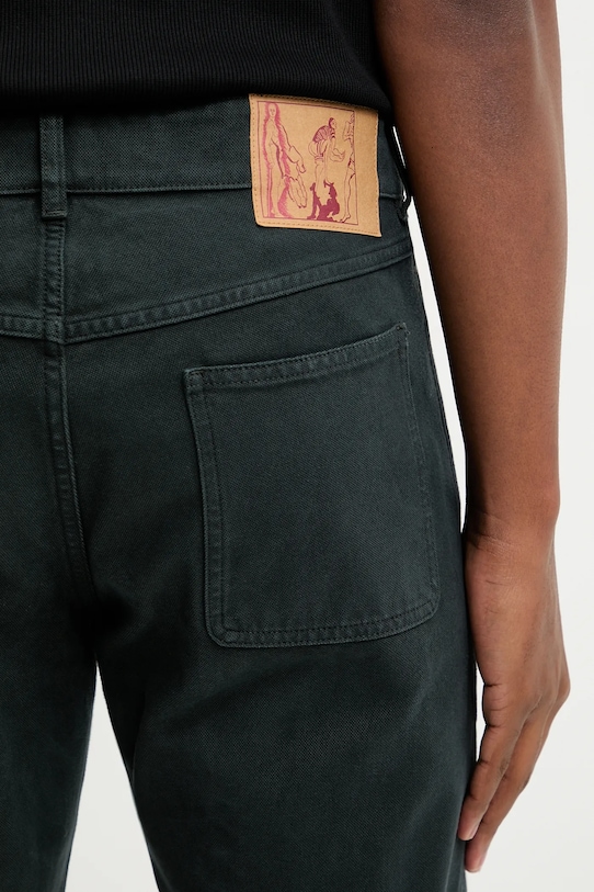 Martine Rose spodnie bawełniane Utility 849WP22414 zielony