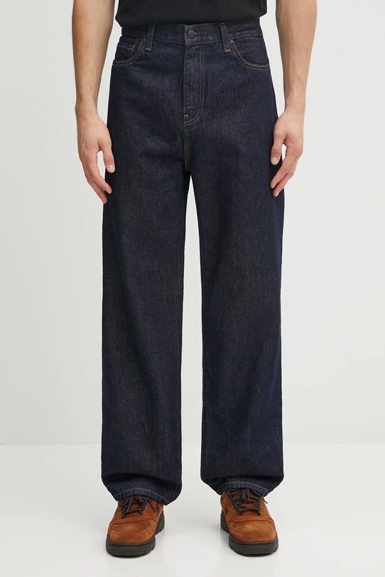 Traperice Carhartt WIP Aaron Pant mornarsko plava I034237.102