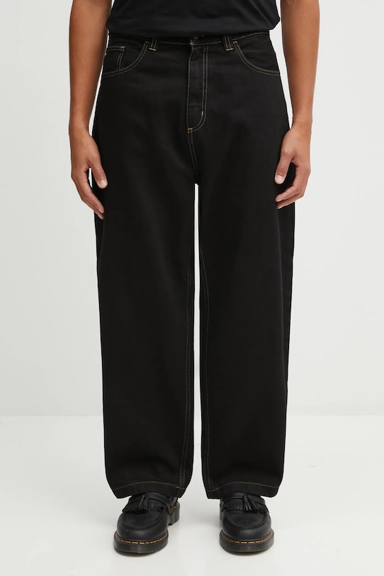 Carhartt WIP jeansy Brandon Pant czarny I035893.8902