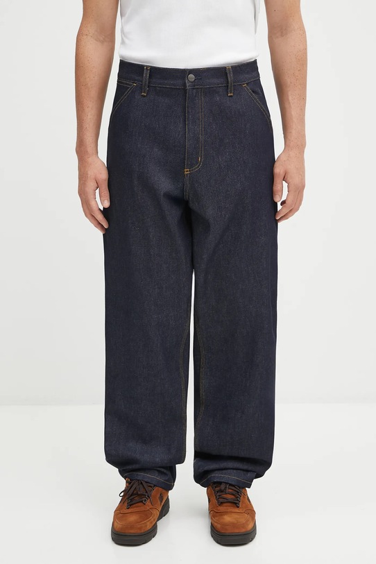Carhartt WIP jeans Single Knee Pant blu navy I032024.101