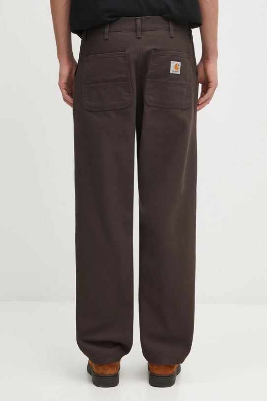 Odzież Carhartt WIP jeansy Simple Pant I031220.4702 brązowy
