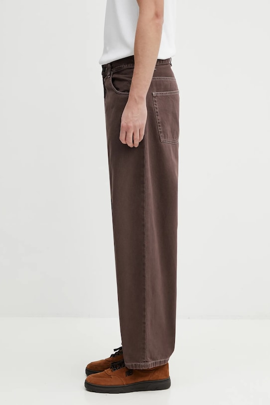 Carhartt WIP jeansy Brandon Pant I034809.33H4J fioletowy AW25