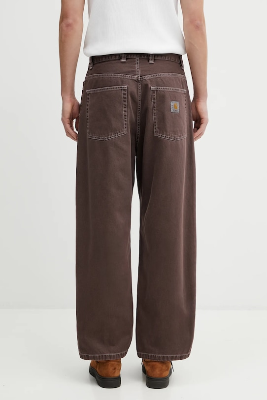 Odzież Carhartt WIP jeansy Brandon Pant I034809.33H4J fioletowy