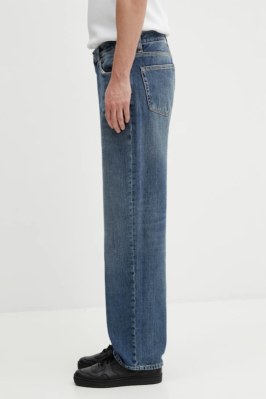 Carhartt WIP jeansy Aaron Pant I035879.014L niebieski AW25