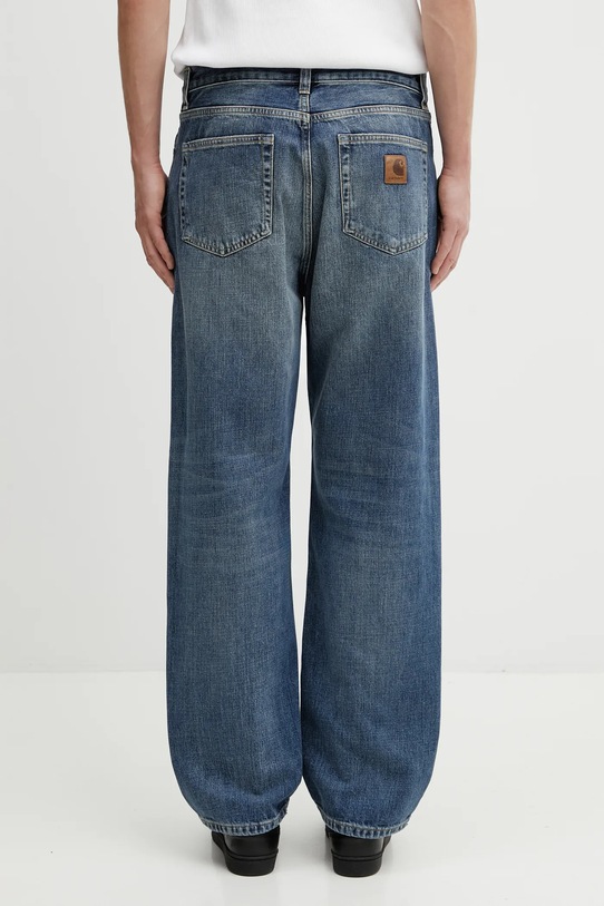 Odzież Carhartt WIP jeansy Aaron Pant I035879.014L niebieski