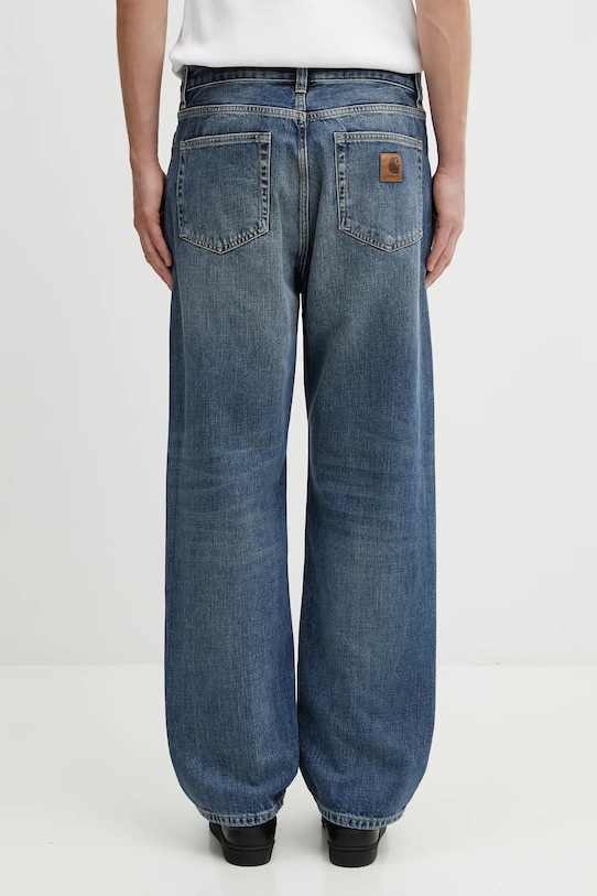 Odzież Carhartt WIP jeansy Aaron Pant I035879.014L niebieski