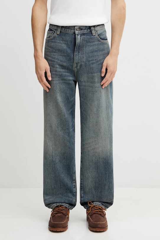 Carhartt WIP jeansy Aaron Pant niebieski I035879.014Q