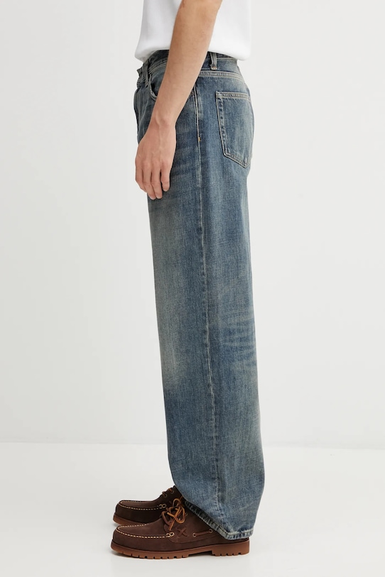 Carhartt WIP jeansy Aaron Pant I035879.014Q niebieski AW25